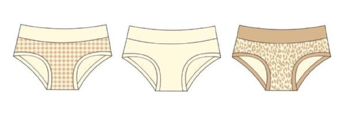 Cornette Figi damskie 3-pak model 023/36