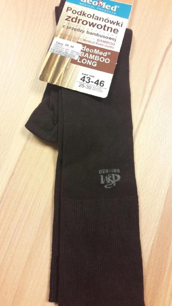DeoMed Podkolanówki zdrowotne męskie