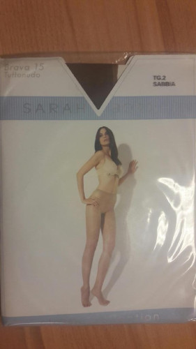 Sarah Borghi Brava 15  Rajstopy lycra