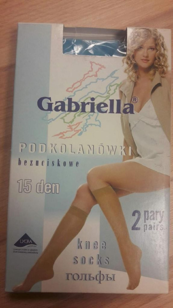Gabriella podkolanówki bezuciskowe 15 den