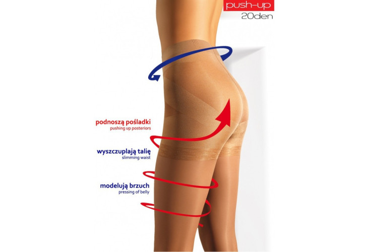 Mona Elianto push-up 20 den Rajstopy modelujące