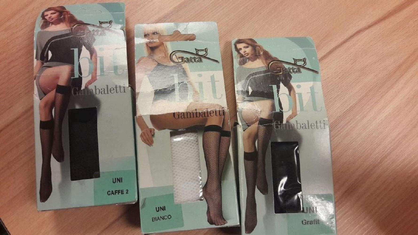 Gatta Bit Podkolanówki kabaretki.