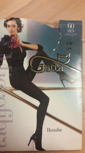 Gatta Rosalia 60den Rajstopy microfibra