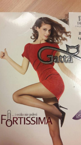 Gatta Fortissima 15 den Rajstopy lycra