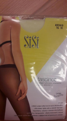 Sisi Fascino 8 den Rozm.3 rajstopy lycra