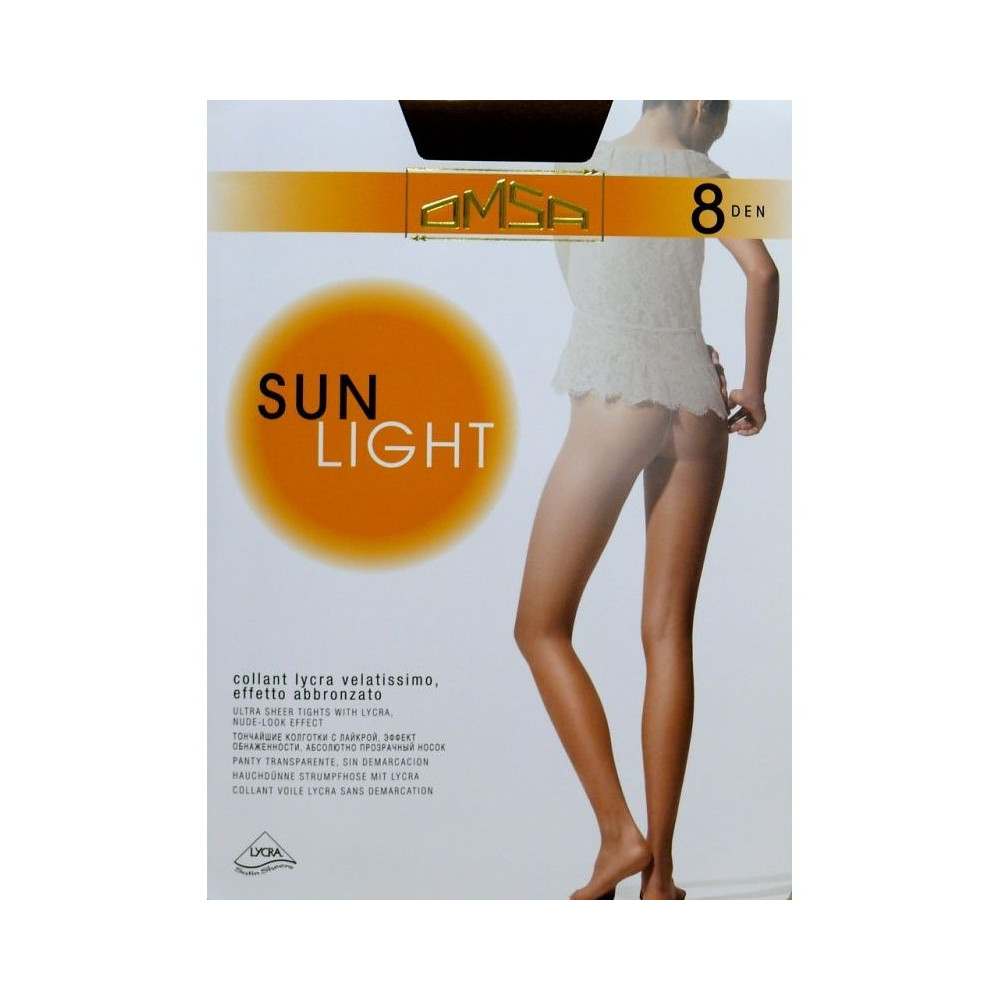 Omsa Sun Light 8den Rozm.5 rajstopy lycra