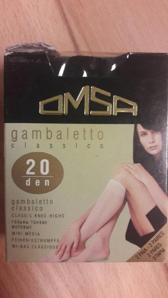 Omsa Gambatetto podkolanówki damskie 2-pak