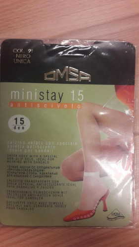 Omsa Ministay 15 skarpetka antypoślizgowa